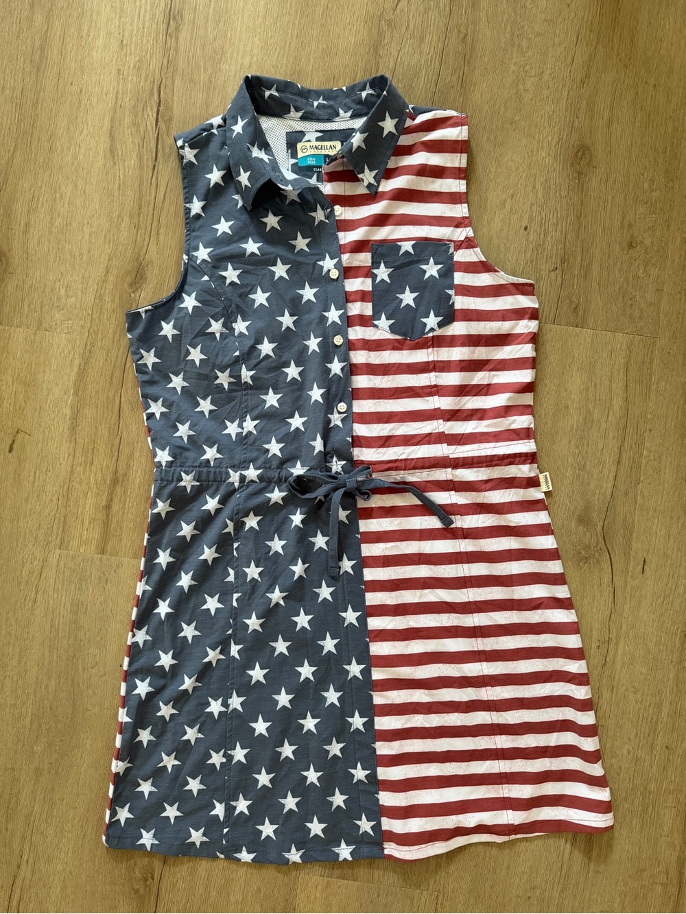 Magellan Outdoors Women’s Stars and Stripes Dress